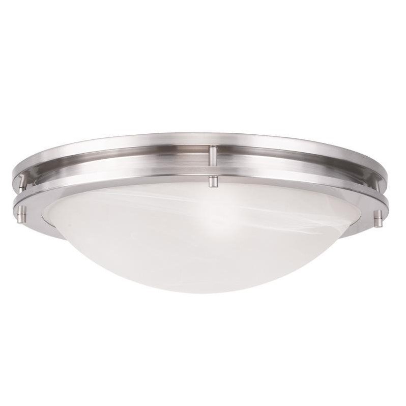 Livex Lighting Ariel Ceiling Mount in Brushed Nickel