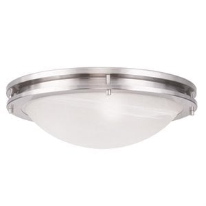 Livex Lighting Ariel Ceiling Mount in Brushed Nickel