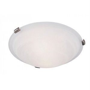 Livex Lighting Oasis Ceiling Mount in Brushed Nickel