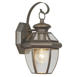 Livex Lighting Monterey Outdoor Wall Lantern in Bronze