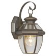 Livex Lighting Monterey Outdoor Wall Lantern in Bronze