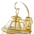 Livex Lighting Monterey 1-Light 100W Brass Outdoor Wall Lantern in Brass