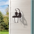 Livex Lighting Monterey 1-Light 100W Brass Outdoor Wall Lantern in Bronze