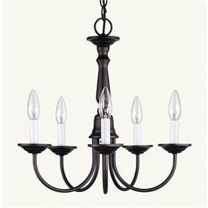 Livex Lighting Chandelier in Bronze
