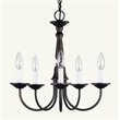 Livex Lighting Chandelier in Bronze