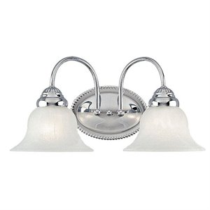 Livex Lighting Edgemont 2 Bath Light in Chrome