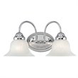 Livex Lighting Edgemont 2 Bath Light in Chrome