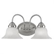 Livex Lighting Edgemont 2 Bath Light in Brushed Nickel
