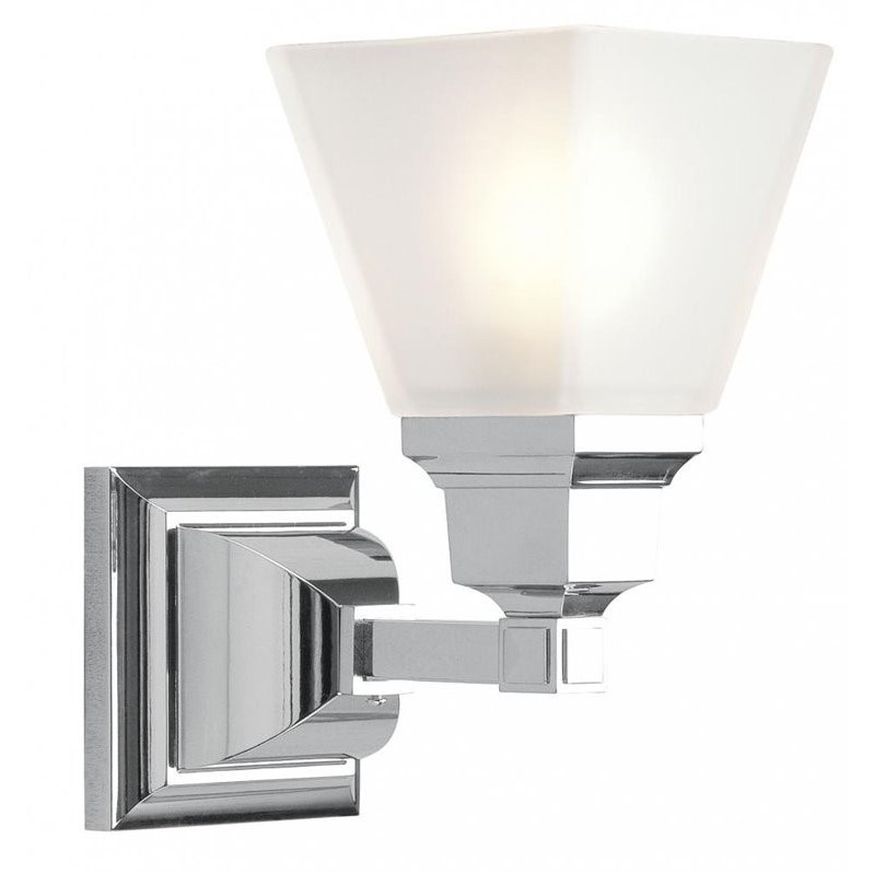 Livex Lighting Mission Bath Light in Chrome