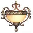 Livex Lighting Seville Wall Sconce in Palacial Bronze with Gilded Accents