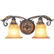 Livex Lighting Villa Verona Bath in Verona Bronze with Aged Gold Leaf Accents