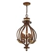 Livex Lighting Villa Verona 4 Light Verona Bronze Foyer