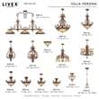 Livex Lighting Villa Verona 4 Light Verona Bronze Foyer