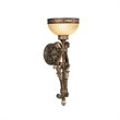 Livex Lighting Seville Wall Sconce in Palacial Bronze with Gilded Accents