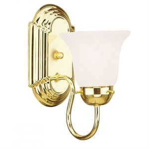 Livex Lighting Riviera Bath Light in Polished Brass