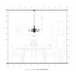 Livex Lighting Williamsburgh 6-Light Metal Chandelier in Polished Brass