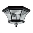 Livex Lighting Monterey Ceiling Mount in Black