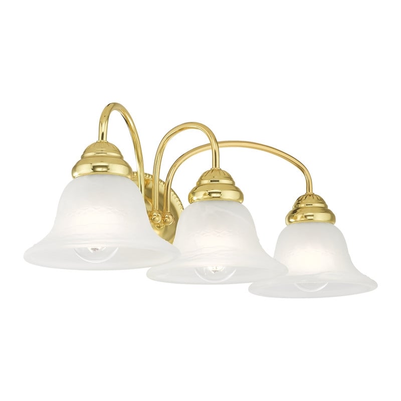 Livex Lighting Edgemont Bath Light in Polished Brass