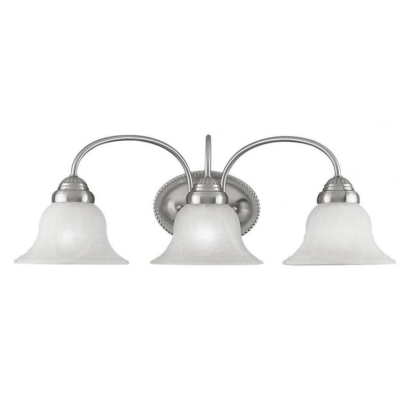 Livex Lighting Edgemont Bath Light in Brushed Nickel