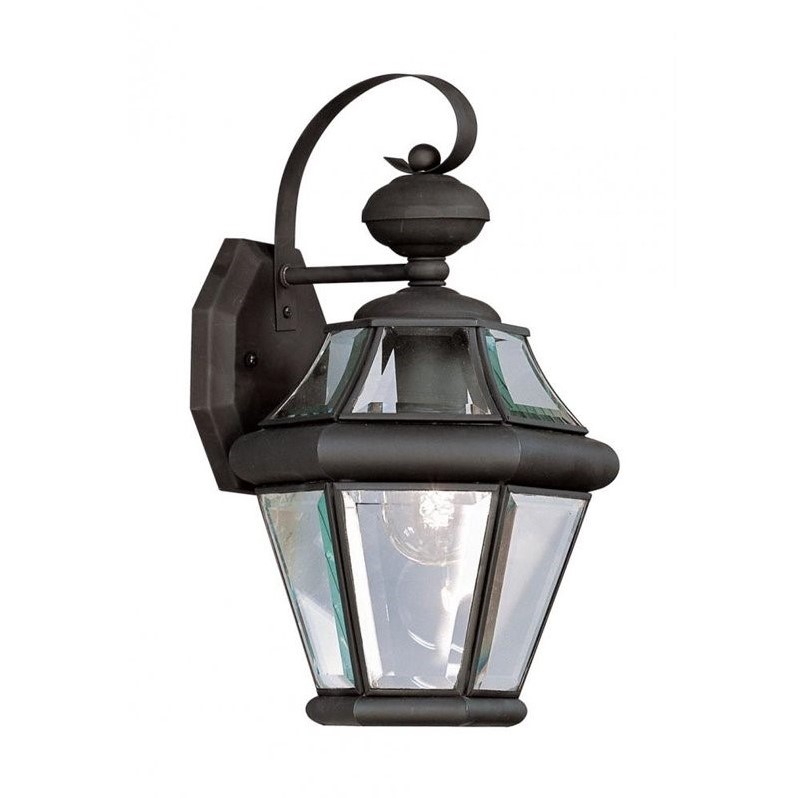 Livex Lighting Georgetown Outdoor Wall Lantern in Black