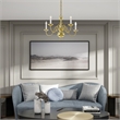 Livex Lighting Williamsburgh Chandelier in Polished Brass
