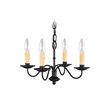 Livex Lighting Heritage Mini Chandelier in Black