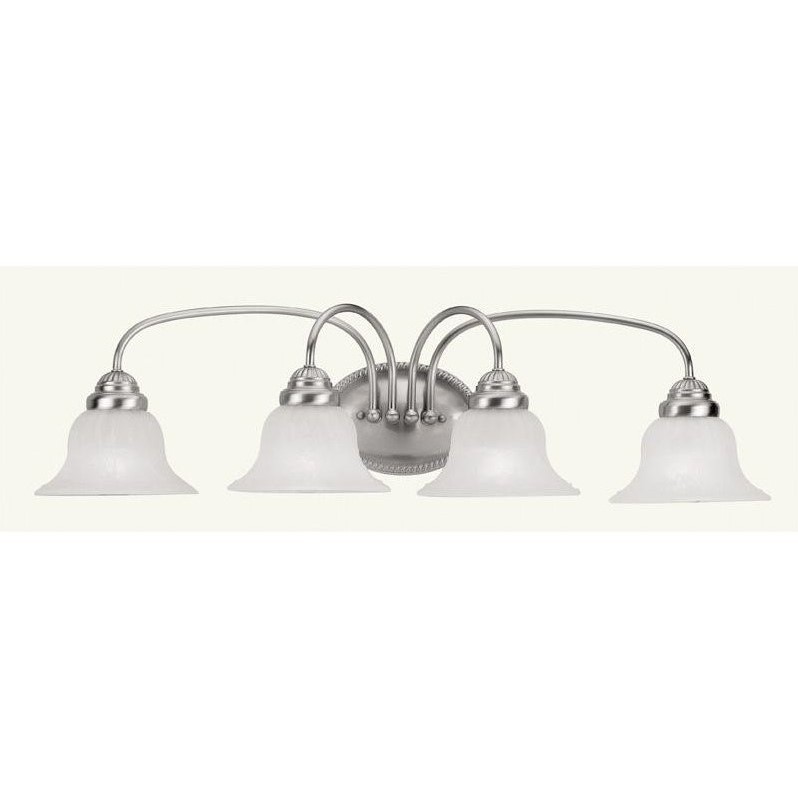 Livex Lighting Edgemont Bath Light in Brushed Nickel
