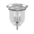 Livex Lighting Legacy Ceiling Mount in Brushed Nickel