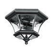Livex Lighting Monterey Ceiling Mount in Black