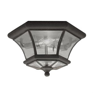 Livex Lighting Monterey Ceiling Mount in Bronze