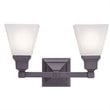 Livex Lighting Mission 2 Bath Light in Bronze