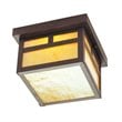 Livex Lighting Montclair Mission Outdoor Ceiling Mount in Bronze