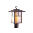 Livex Lighting Montclair Mission Outdoor Post Head in Bronze