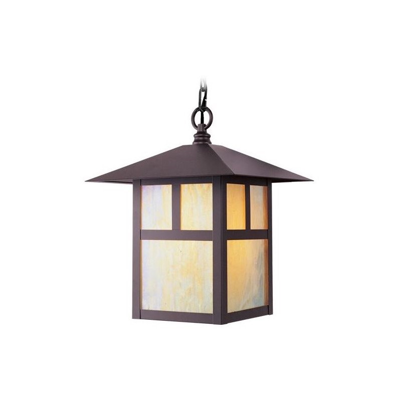 Livex Lighting Montclair Mission Outdoor Chain Hang in Bronze