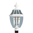 Livex Lighting Monterey Outdoor Post Head in White