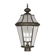Livex Lighting Georgetown Outdoor Post Head in Bronze