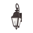 Livex Lighting Amwell 2 Light Bronze Outdoor Wall Lantern