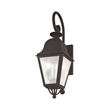 Livex Lighting Amwell 2 Light Bronze Outdoor Wall Lantern
