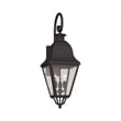 Livex Lighting Amwell 3 Light Bronze Outdoor Wall Lantern