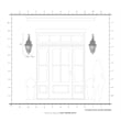 Livex Lighting Amwell 3 Light Bronze Outdoor Wall Lantern
