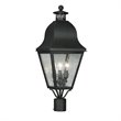 Livex Lighting Amwell Outdoor Post Head in Black