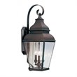 Livex Lighting Exeter Outdoor Wall Lantern in Bronze