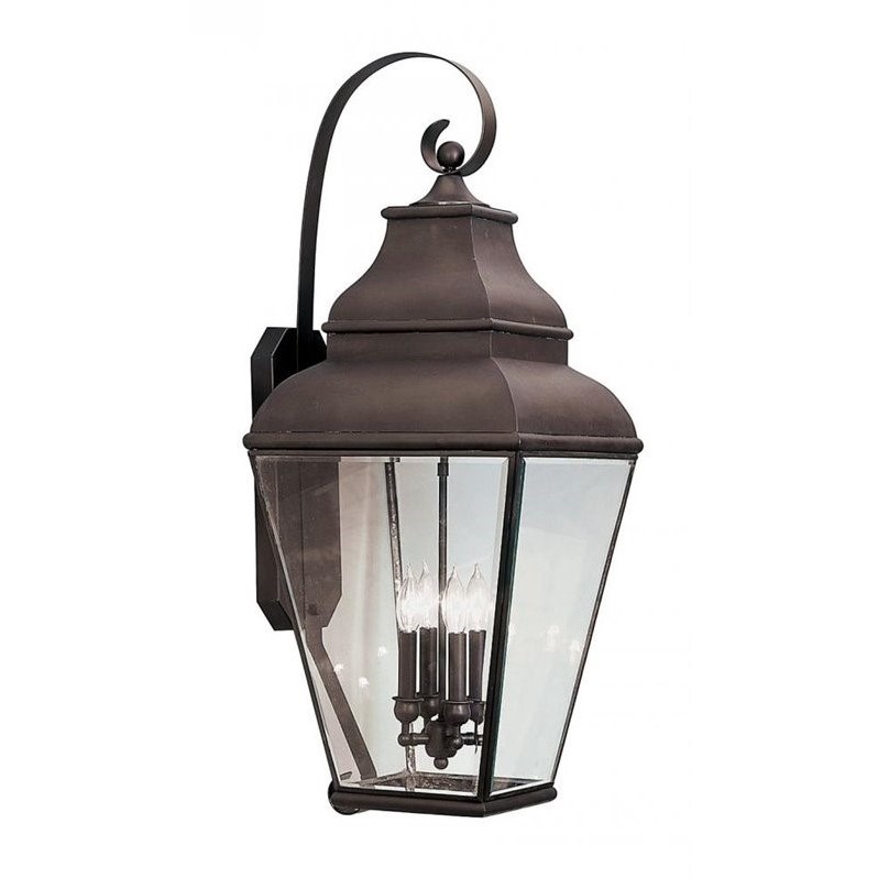 Livex Lighting Exeter Outdoor Wall Lantern in Bronze