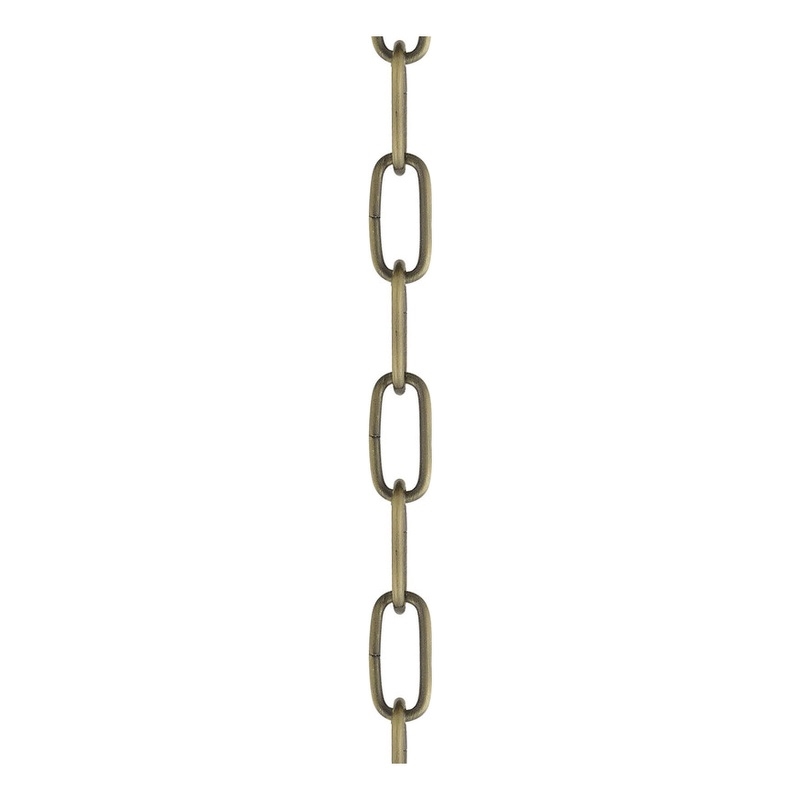 Livex Lighting Accessories Antique Brass 3' Standard Decorative Chain
