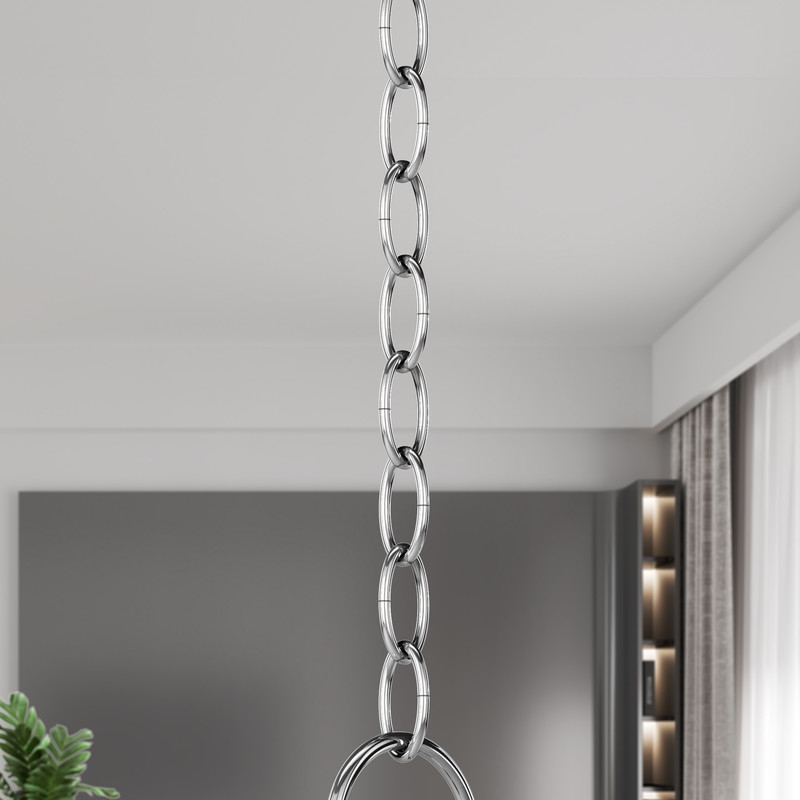 Livex Lighting Accessories Polished Chrome 3' Standard Decorative Chain