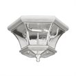 Livex Lighting Monterey Ceiling Mount in Brushed Nickel
