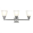 Livex Lighting Mission 3 Bath Light in Brushed Nickel