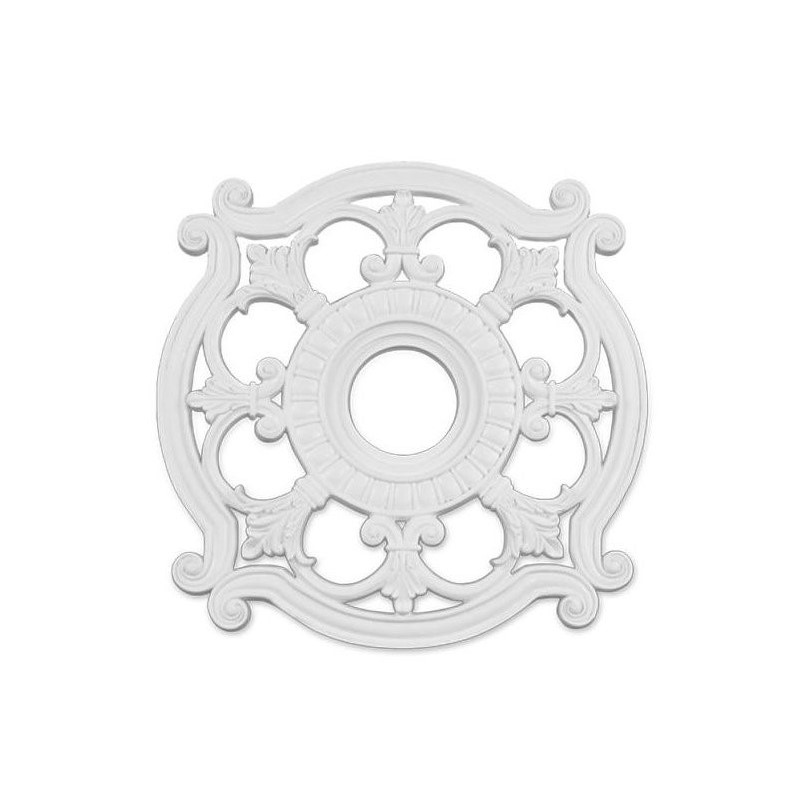 Livex Lighting Ceiling Medallion in White