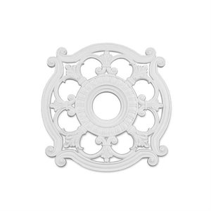 Livex Lighting Ceiling Medallion in White