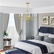 Livex Lighting Williamsburgh Chandelier in Polished Brass